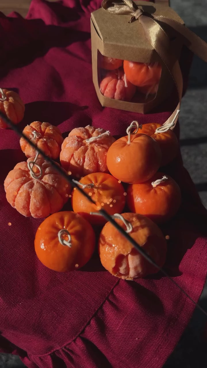 Autumn Citrus Candles