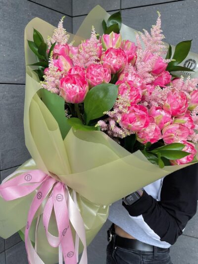 Blush Spring Garden Bouquet