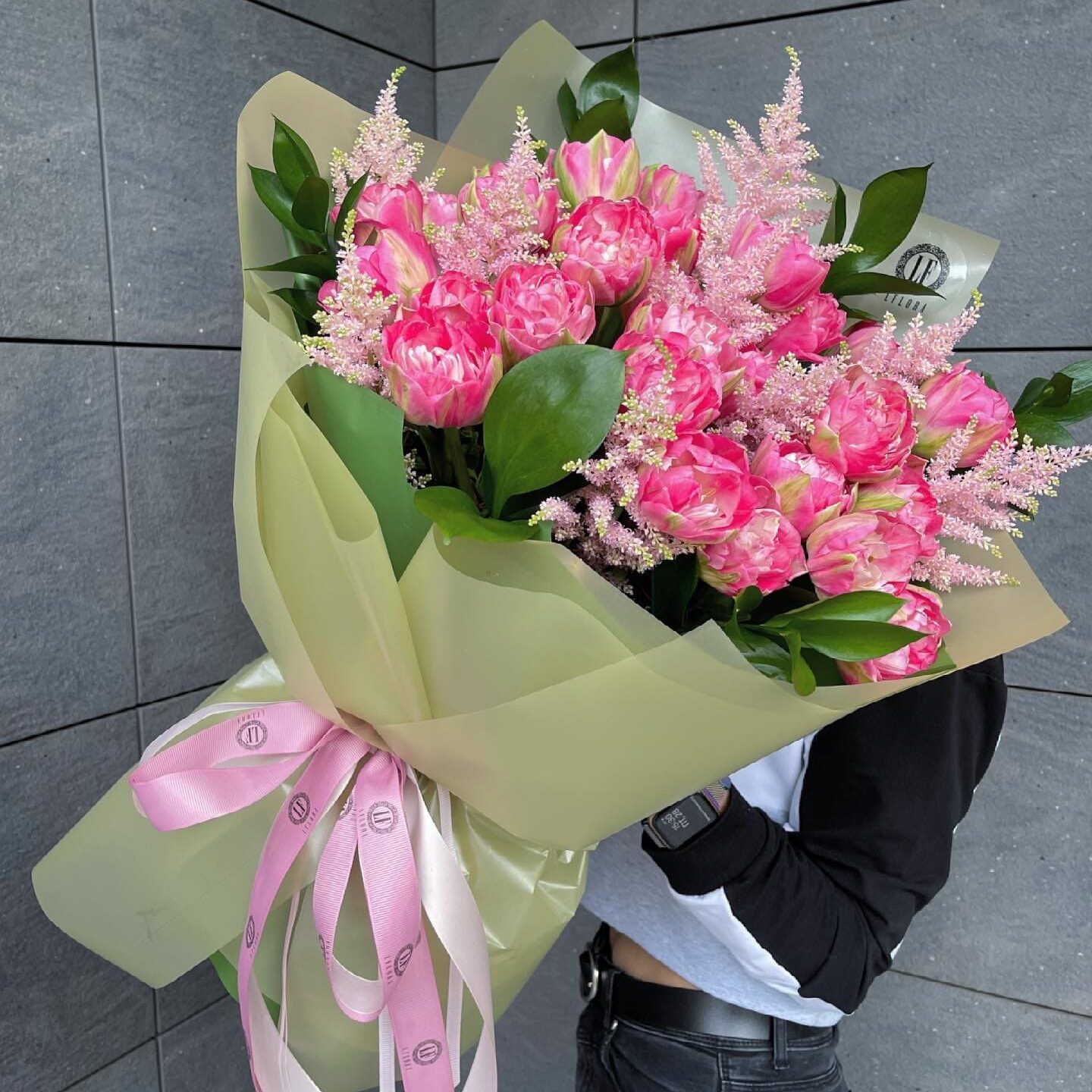 Blush Spring Garden Bouquet