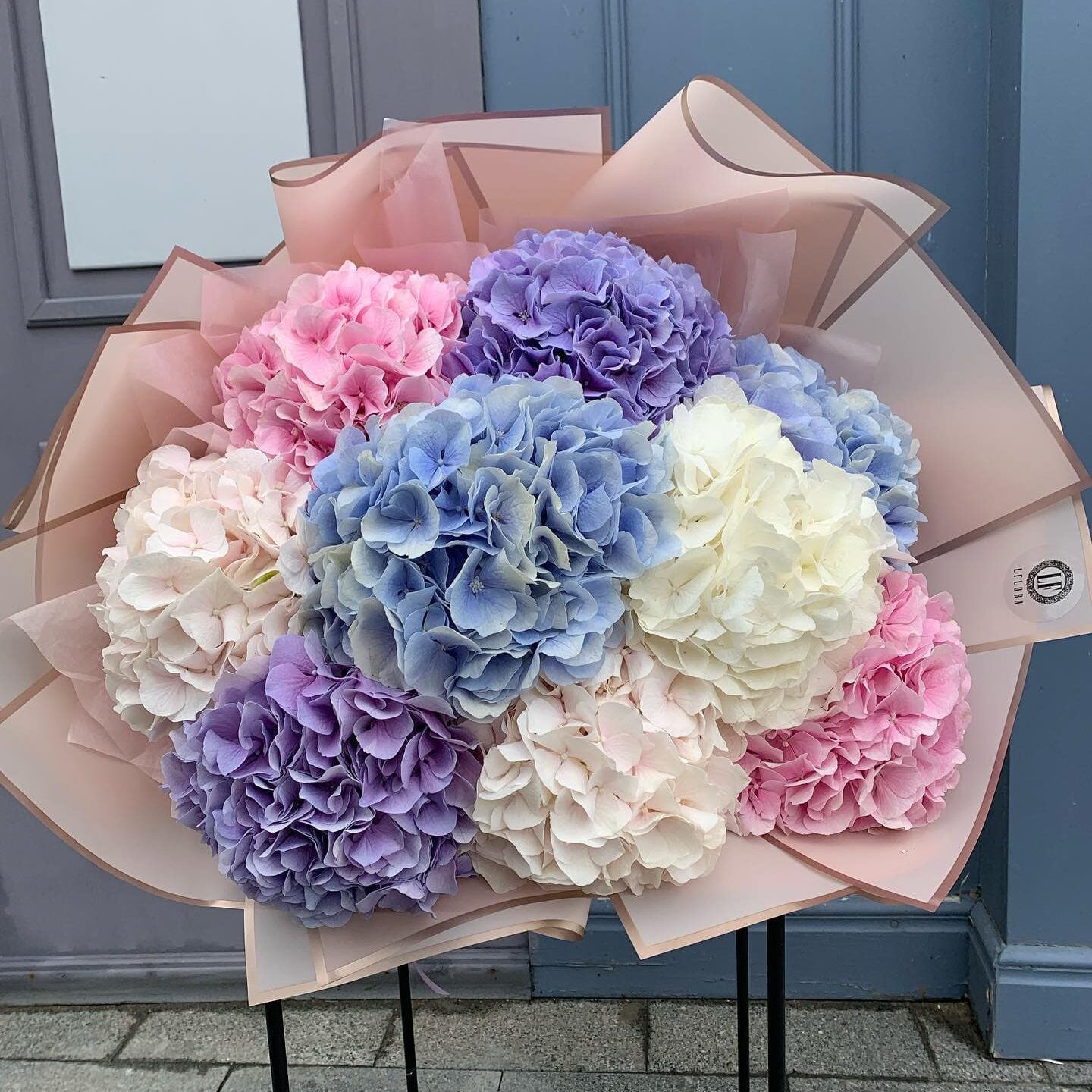 Chromatic Hydrangea Mosaic - Image 2