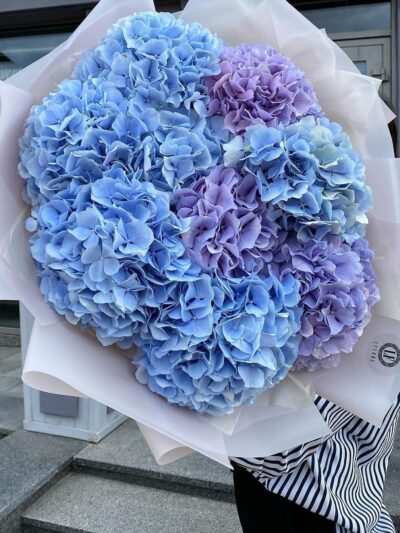 Blue Mirage Hydrangea Bouquet