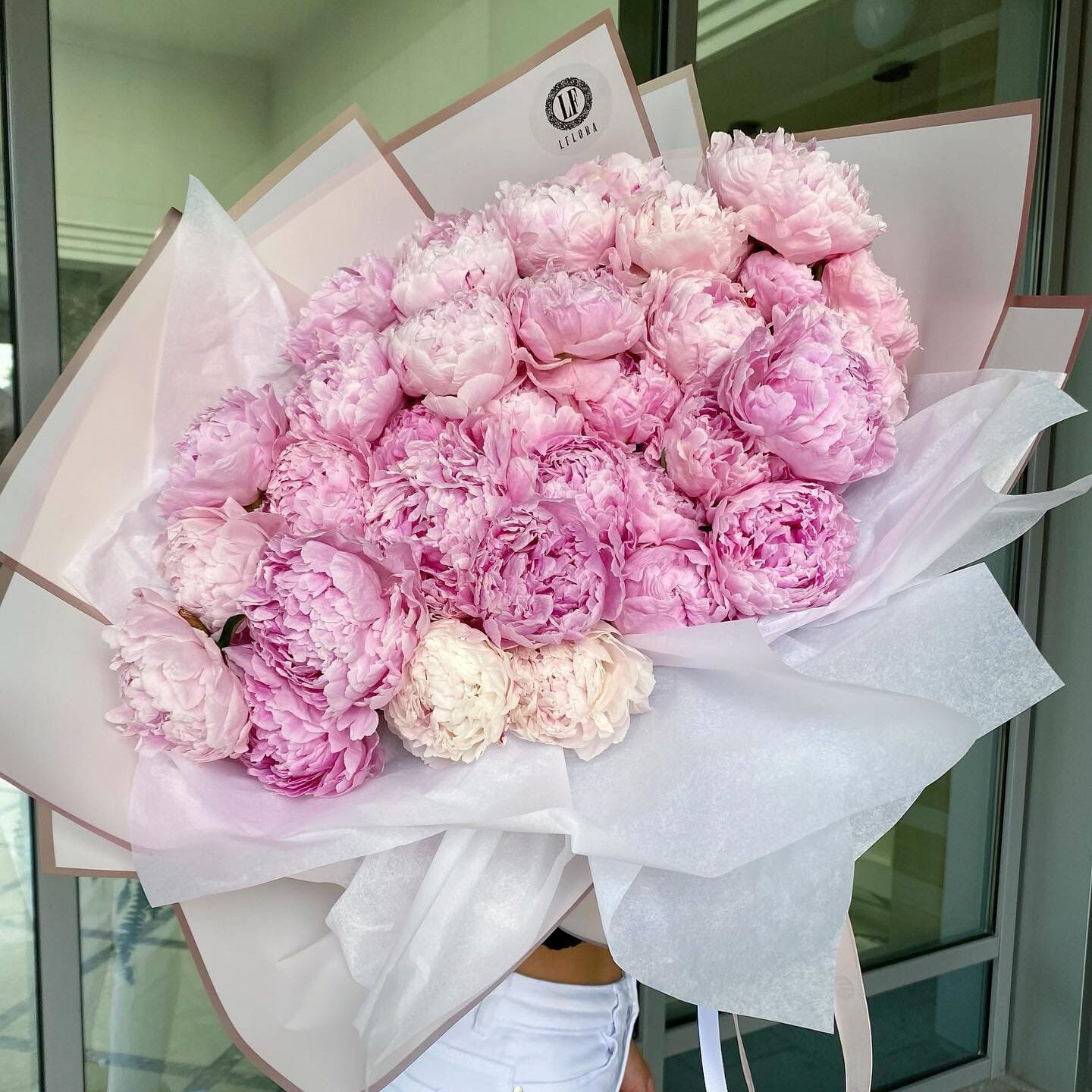 Powder Pink Peonies - Image 3