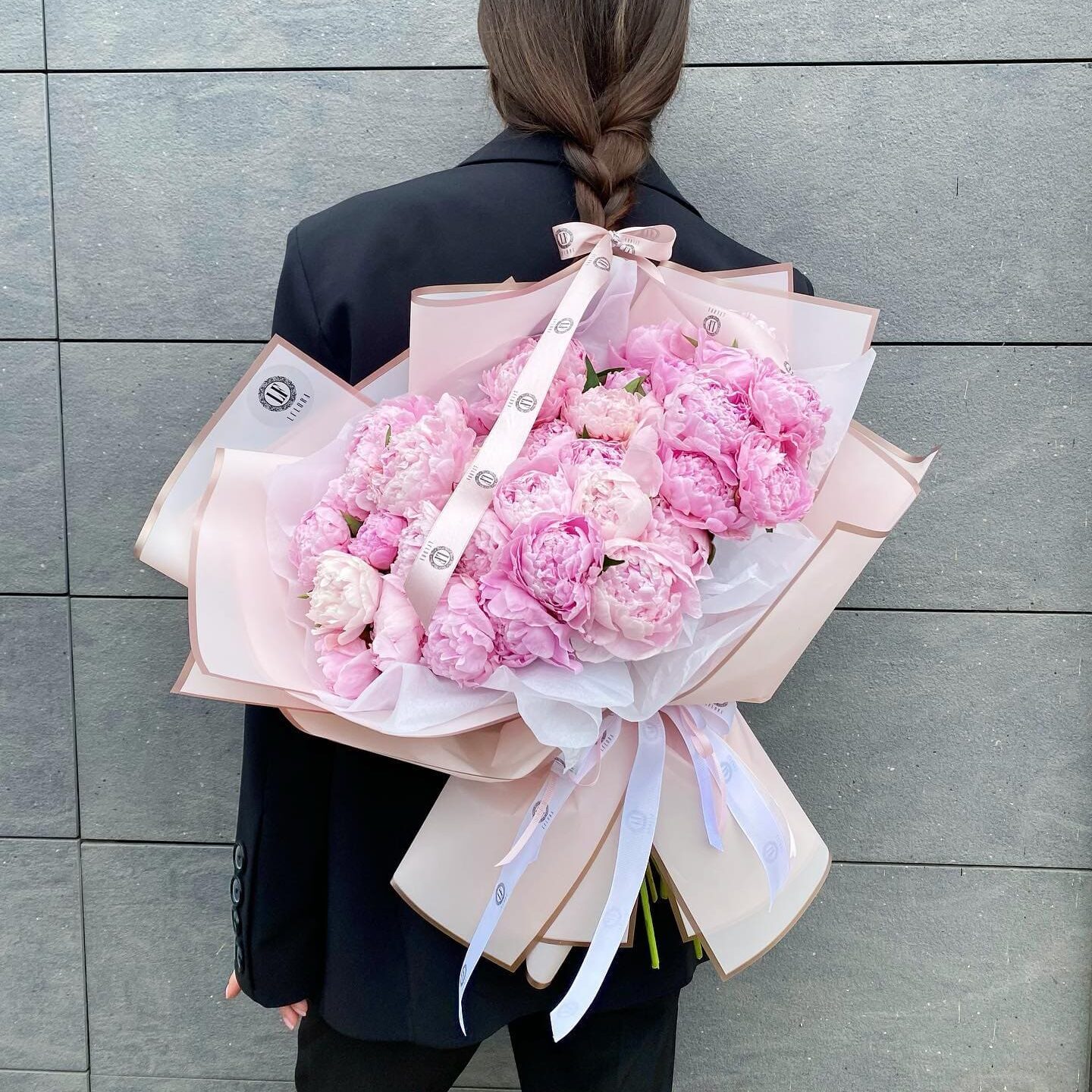 Powder Pink Peonies - Image 2
