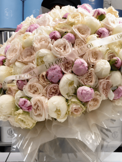Blush Ivory Peony Garden