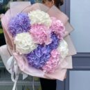Chromatic Hydrangea Mosaic