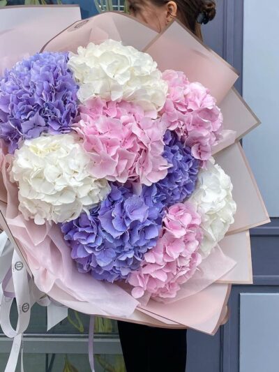 Chromatic Hydrangea Mosaic