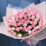 Pink Ruffle Tulips
